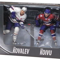 McFarlane NHL Hockey Action Figures Box Set: Exclusive Saku Koivu / Alex Kovalev