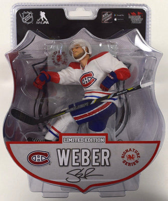 NHL Hockey Montreal 6 Inch Static Figure Premium Sports - Shae Weber White Jersey