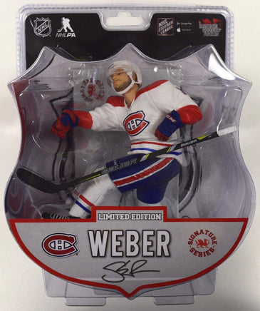 NHL Hockey Montreal 6 Inch Static Figure Premium Sports - Shae Weber White Jersey