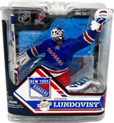 NHL Hockey 6 Inch Static Figure Series 32 Bronze Level Variant - Henrik Lundqvist Blue Jersey