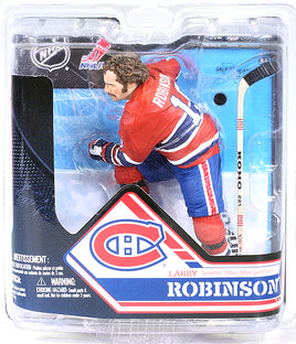 NHL Hockey 6 Inch Action Figure Series 32 - Larry Robinson Red Jersey