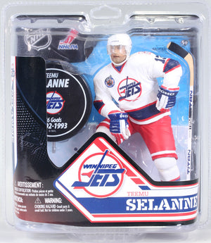 NHL Hockey 6 Inch Static Figure Series 32 - Teemu Selanne White Jersey