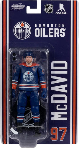 NHL Hockey SportsPicks 6 Inch Action Figure Blister Card - Connor McDavid (Edmonton Oilers)
