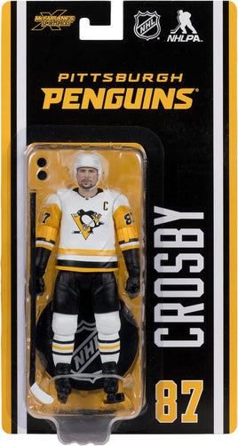 NHL Hockey SportsPicks 6 Inch Action Figure Blister Card - Sidney Crosby (Pittsburgh Penguins)