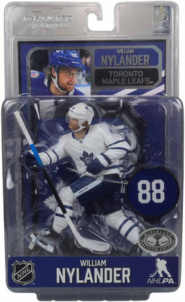 NHL Hockey SportsPicks 7 Inch Static Figure Toronto Maple Leafs Exclusive - William Nylander Platinum