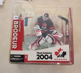 NHL Hockey Sportpicks 6 Inch Static Figure Team Canada - Martin Brodeur Black Jersey
