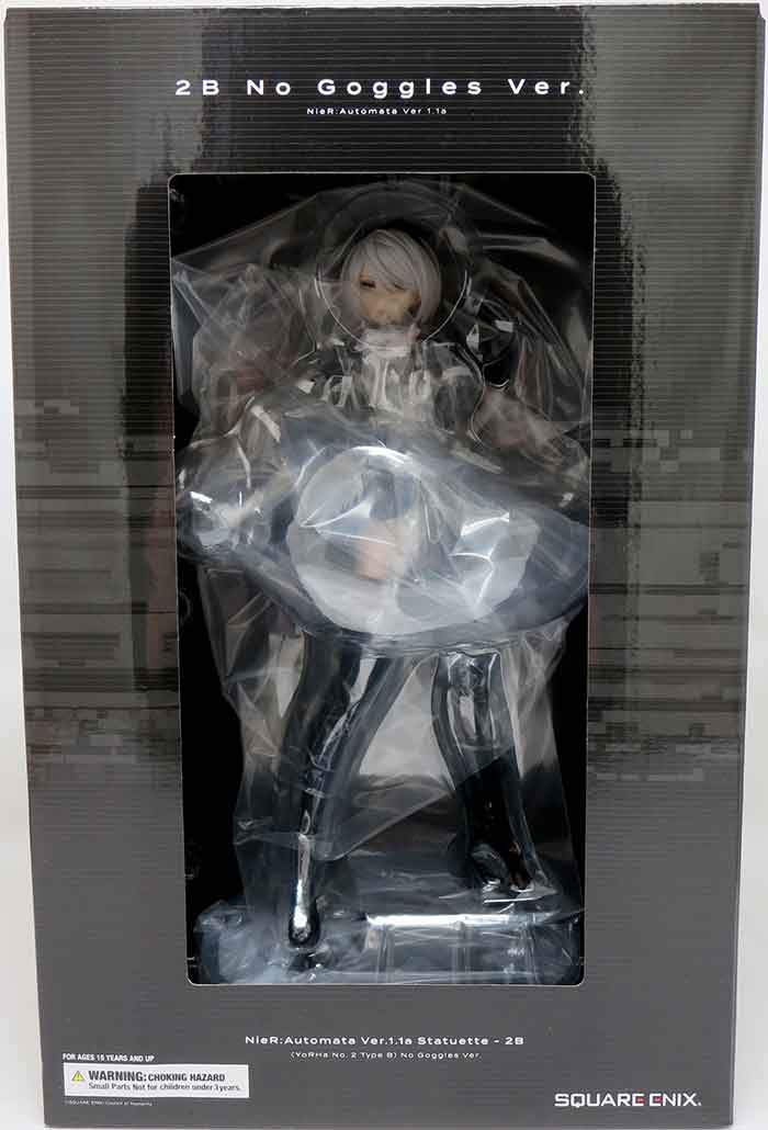 Nier Automata 12 Inch Statue Figure Statuette - NieRAutomata Ver.1.1a. 2B No Blindfold