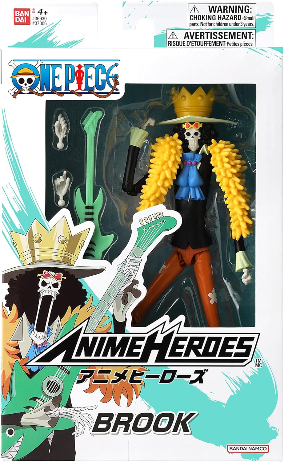 One Piece 6 Inch Action Figure Anime Heroes - Brook