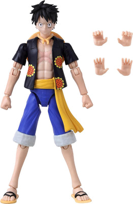 One Piece 6 Inch Action Figure Anime Heroes - Monkey D. Luffy Dressrosa Verison