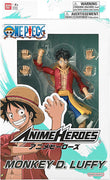 One Piece 6 Inch Action Figure Anime Heroes - Monkey D. Luffy Renewal Version