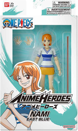 One Piece 6 Inch Action Figure Anime Heroes - Nami East Blue