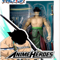 One Piece 6 Inch Action Figure Anime Heroes - Roronoa Zoro Three Sword Style