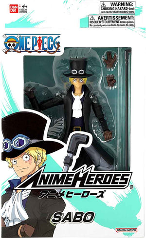 One Piece 6 Inch Action Figure Anime Heroes - Sabo