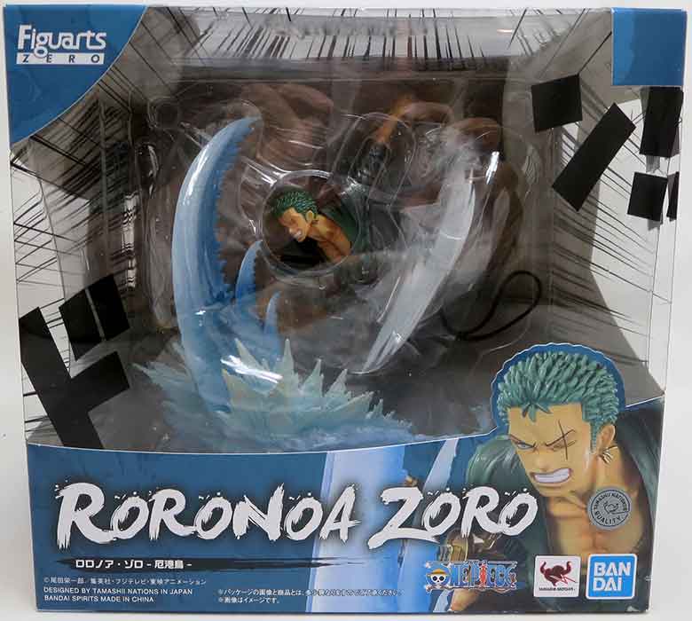 One Piece 6 Inch Statue Figure Figuarts Zero - Roronoa Zoro Yakkodori Version