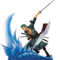 One Piece 6 Inch Statue Figure Figuarts Zero - Roronoa Zoro Yakkodori Version