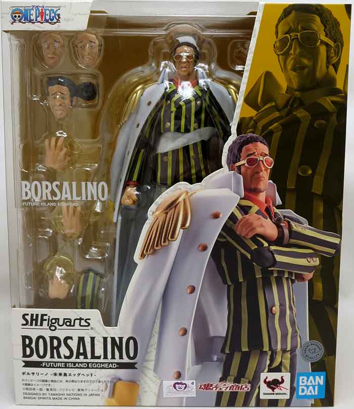 One Piece 6 Inch Action Figure S.H. Figuarts Exclusive - Borsalino
