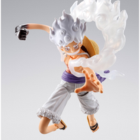 One Piece 6 Inch Action Figure S.H. Figuarts Exclusive - Monkey D. Luffy Gear5 Future Island Egghead