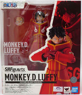 One Piece 6 Inch Action Figure S.H. Figuarts - Monkey D. Luffy Future Island Egghead