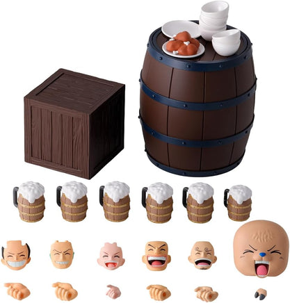 One Piece 6 Inch Scale Accessory S.H. Figuarts - Party Set The Straw Hat Crew