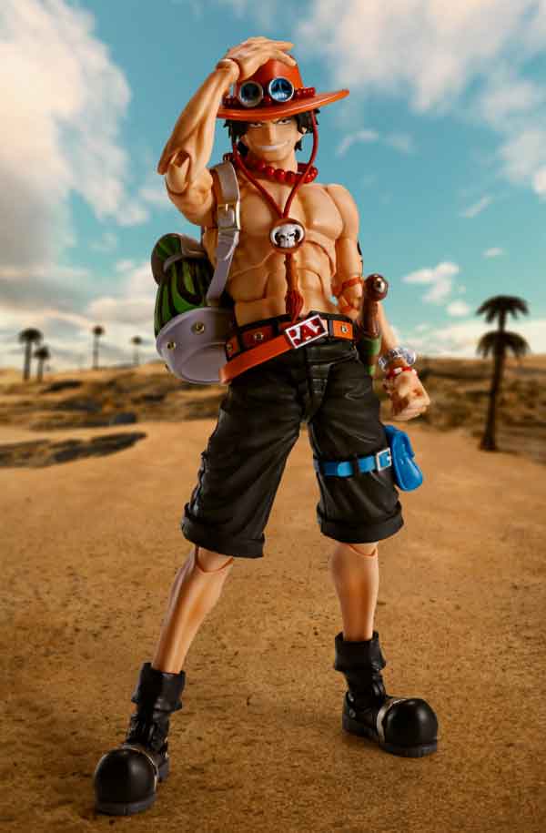コミック・アニメ SHFiguarts PORTGAS D. ACE One Piece 6 Inch Action Figure S.H. Figuarts - Portgas.D.Ace