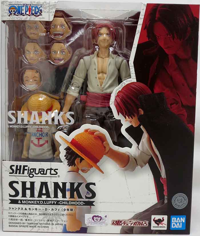 One Piece 6 Inch Action Figure S.H. Figuarts - Shanks