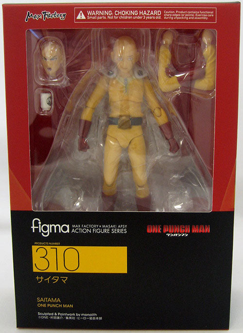 One Punch Man 5 Inch Action Figure Figma Series - Saitama| Cmdstore.ca