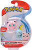 Pokemon 2 Inch Action Figure Battle Figure Pack - Jigglypuff and Sobble