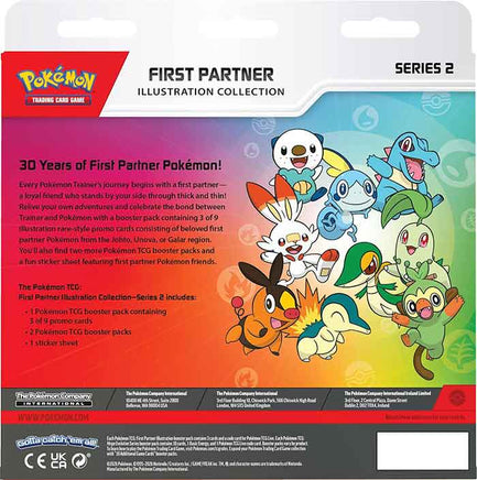 Pokemon Trading Card Gam Trading Card Series 2 - First Partner Illustration Collection (Random)