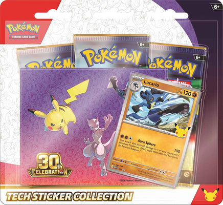 Pokemon Trading Card Game - 30th Celebration Tech Sticker Collection (Random)