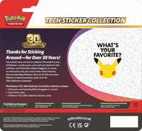 Pokemon Trading Card Game - 30th Celebration Tech Sticker Collection (Random)