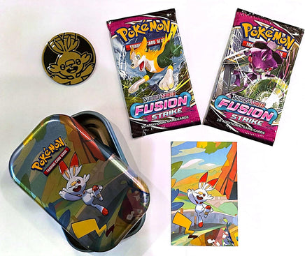 Pokemon Trading Card Game - Galar Pals Mini Tin (Random Packaging)
