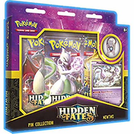 Pokemon Trading Card Game - Hidden Fates Pin Collection (Mewtwo version)