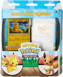 Pokemon Trading Card Game - Let's Play Pikachu and Eevee Collectible Box (2 decks inside)