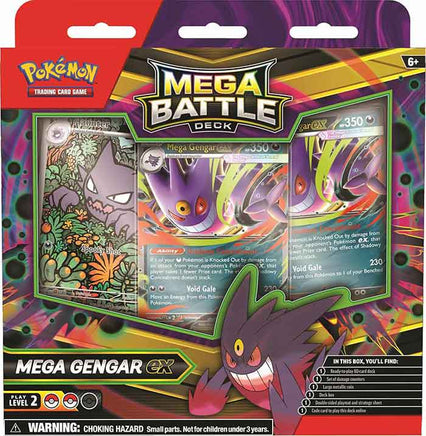 Pokemon Card Game Trading Card Game - Mega Battle Deck (Random Gengar or Diancie)