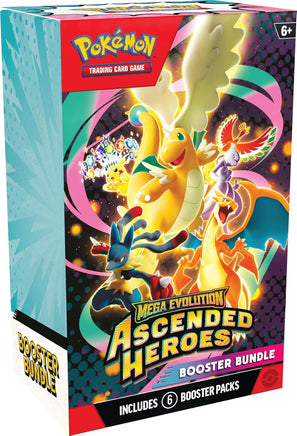 Pokemon Trading Card Game Card Game - Mega Evolution Ascended Heroes Booster Bundle