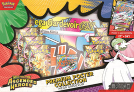 Pokemon Trading Card Game TCG - Mega Evolution Ascended Heroes Premium Poster Collection (Random Version)