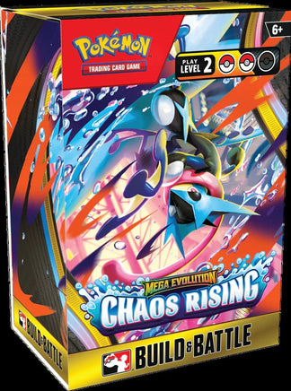 Pokemon Trading Card Game - Mega Evolution Chaos Rising Build and Battle Box (10 Decks)