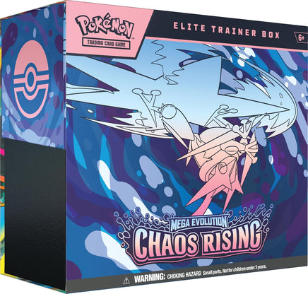Pokemon Trading Card Game - Mega Evolution Chaos Rising Elite Trainer Box