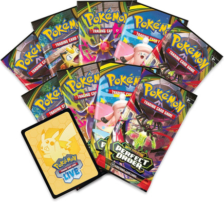 Pokemon Trading Card Game TCG - Mega Evolution Perfect Order Elite Trainer Box
