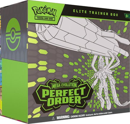 Pokemon Trading Card Game TCG - Mega Evolution Perfect Order Elite Trainer Box
