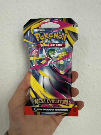 Pokemon Trading Card Game - Mega Evolution Sleeved Booster Pack - 10 Cards