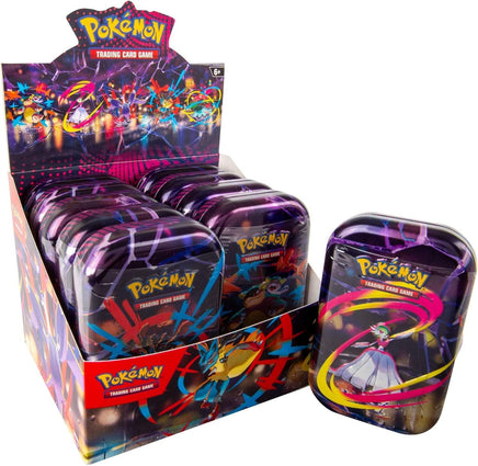 Pokemon Trading Card Game - Mega Heroes Mini Tin Display Box (10 Random Tins)