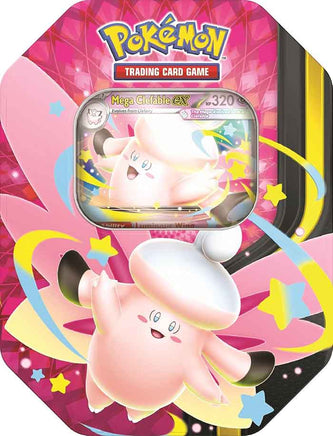 Pokemon Trading Card Game - Mega Moonlit Tin (Random Mega Gengar ex or Mega Clefable ex)