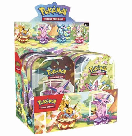 Pokemon Card Game Trading Card Game - Prismatic Evolutions Mini Tins Display (8 Random Tins)