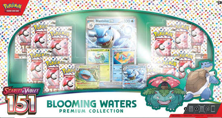 Pokemon Trading Card Game - Scarlet & Violet 151 Blooming Waters Premium Collection Box