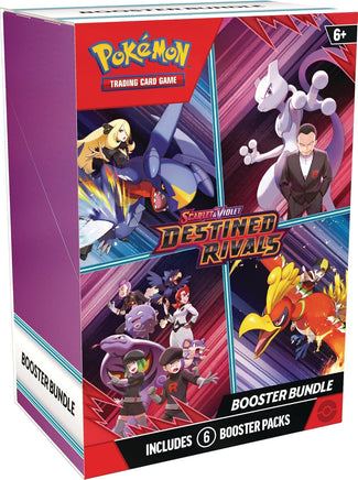 Pokemon Trading Card Game - Scarlet & Violet - Destined Rivals Booster Bundle - 6 Packs
