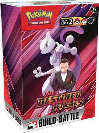 Pokemon Trading Card Game - Scarlet & Violet - Destined Rivals - Build & Battle Box - 4 Packs