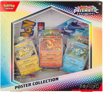 Pokemon Trading Card Game - Scarlet & Violet Prismatic Evolutions Poster Collection