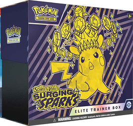 Pokemon Trading Card Game - Scarlet & Violet - Surging Sparks Elite Trainer Box