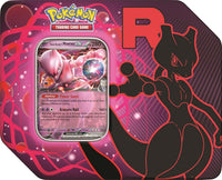 Pokemon Trading Card Game - Team Rocket Tin 2025 (Random Mewtwo, Nidoking or Persian)